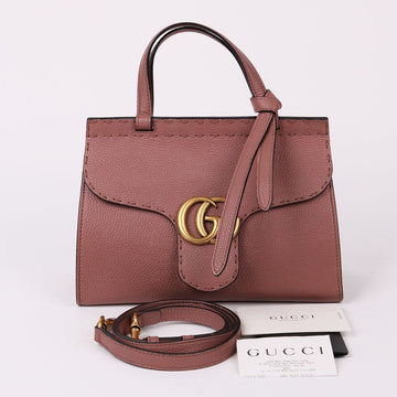 GUCCI Marmont Schultertasche in Indie Pink Small 442622 149073406