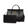 Loro Piana Calfskin Room Bag L32 Black 149084586 [P]