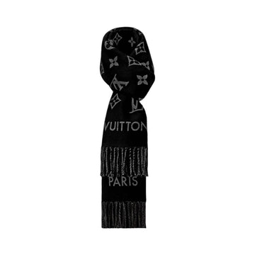 LOUIS VUITTON オール アバウト モノグラム スカーフ ブラック M79225 149086008 [P]