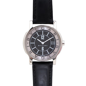 BULGARI ST35S ソロテンポ スティール クォーツ メンズ・ウィメンズ 35mm 時計 kk84164640 149117265