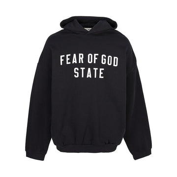 FEAR OF GOD エッセンシャル メンズ フリース パーカー JET BLACK 192SP256210F 149123544