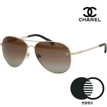 CHANEL Polarized Sunglasses CH4189 T Q N395/S9 Luxury Boeing Titanium Lightweight Fashion 78972118