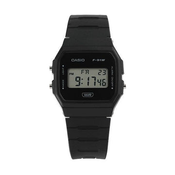 CASIO F-91WB-1ADF ユニセックス ウレタンウォッチ 148642473 [P]