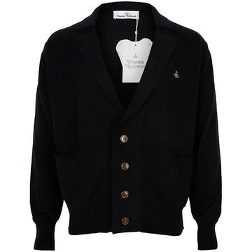 Vivienne Westwood 25FW Black Samuel Cashmere Cardigan 2701002M Y001V N401 149154318