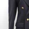 Burberry Women's Button Detail Navy Jacket 39135557 149154547 [P]