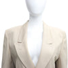 BURBERRY 女性のボタンディテールベージュジャケット kk79199707 149154568 [P]