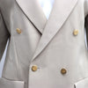 BURBERRY 女性のボタンディテールベージュジャケット kk79199707 149154568 [P]