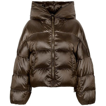 MaxMara Beige Gold Spaceca Goose Down Jacket 149154591