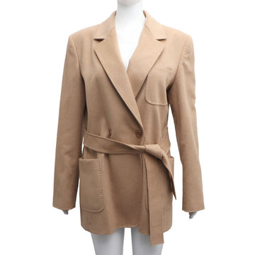 MaxMara Camel Wool Collar Coat 93552676 149154600