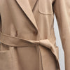 MaxMara Women's Camel Wool Collar Coat 93552676 149154600 [P]