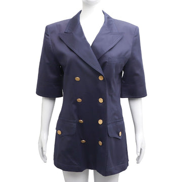ESCADA Damen Kurzarm Kragen Jacke Navy 98131829 149154735