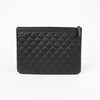 CHANEL Caviar Skin Boy Nouveau Medium Clutch A84406 148643289 [P]