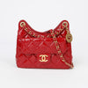 CHANEL ポケットチェーンホーボースモールショルダーバッグ AS4323 149038443 [P]