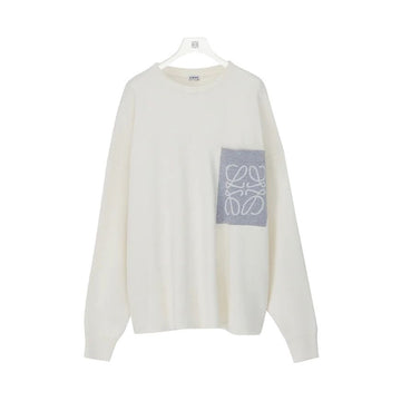 LOEWE メンズ アナグラム ポケット スウェットシャツ 149162828