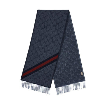 GUCCI 3G200 4068 GGウェブウールマフラー 149163072