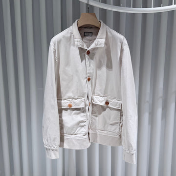 BRUNELLO CUCINELLI コットンベージュジャケット 54 149163189