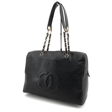 CHANEL キャビア タイムレス チェーン ショルダーバッグ 149185392