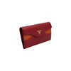 PRADA レッド サフィアーノ ツートン 長財布 149212921 [P]