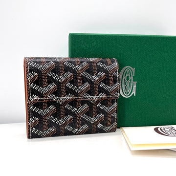 GOYARD Marini Münzkarte Geldbörse Schwarz 149248982