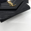 SAINT LAURENT エンベロープ レディース カードケース ブラック (414404) 149251177 [P]