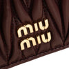 Miu Miu Matelasse Napa Leather Card Holder 149270291 [P]