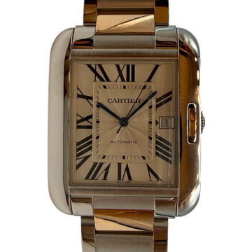 Cartier Tank Anglaise 18K Pink Gold Combi Watch XL 3507 149273882