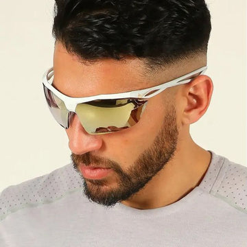 NIKE Vaporwing R Sport Sonnenbrille Gold Mirror 135819992