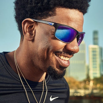 NIKE Adrenalin 22 M Sportsonnenbrille für Laufen, Radfahren, Golf, Baseball, Wandern, Blaulichtspiegelmode DV2155 021 122652343