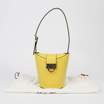 Salvatore Ferragamo Tri-Folio Bucket Shoulder Bag 148999546