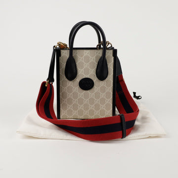 GUCCI Interlocking G Mini Tote Schultertasche 699406 148811504