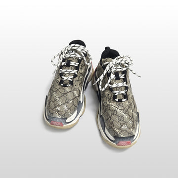 BALENCIAGA グッチ 681066 ザ・ハッカー・プロジェクト トリプルS スニーカー 250mm 149278578