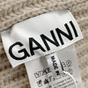 Ganni Logo Tab Beanie Hat A4429 36870419 [P]
