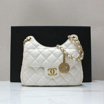 CHANEL Crumpled Pocket Small Hobo Bag AS4323 149290461