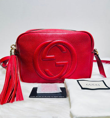 GUCCI Soho Goldener Quasten Disco Crossbody 308364 149292936