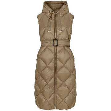 MaxMara Camel Tregil Goose Down Vest 2529296075 TREGIL 040 149293126