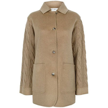 MAXMARA Kamel Taco Wollstrickjacke 2521316012 TACCO 001 149293135