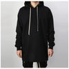 RICK OWENS RU02A5285 BA 09 ドローストリング ロングライン フード 149300272 [P]