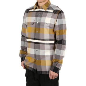 RICK OWENS RPB 34P Karo-Muster Hemdjacke 149300274