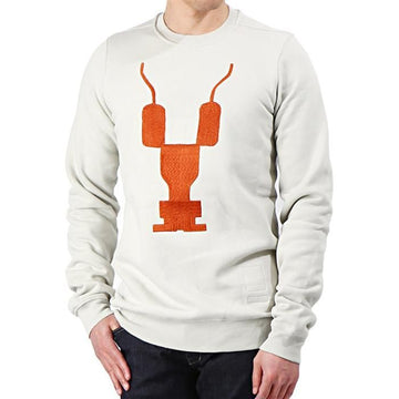 RICK OWENS ダークシャドウ DU17S5270 FEMB 4153 ロゴ刺繍マンツーマン 149300282