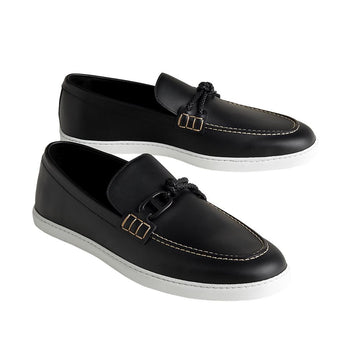 HERMES Ignacio Loafer aus Kalbsleder mit geflochtenem Lederschnürsenkel und Chaine dAncre Schnalle H251891ZA01420 149301699