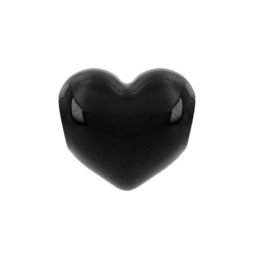 Pandora Black Heart Silver Charm 149323913 [P]
