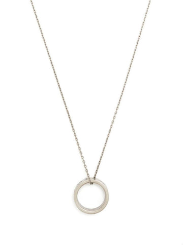 MAISON MARGIELA Newmerical Band Ring Necklace Silber SI8UU0001SV0129951 149325165