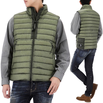 CP COMPANY 25FW Linsen-Wappen D.D. Shell-Padding-Weste 19CMVE703A 612 149325459