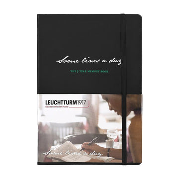 LEUCHURM 5-Year Memory Book Medium A5 Black Diary 343552 146829207 [P]
