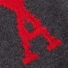 AMI Big Heart Logo Rollkragenpullover aus Wolle / UKS402 39452670 [P]