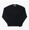 Acne Studios Face Logo Patch Unisex Knit Black (900) C60115 149347920 [P]