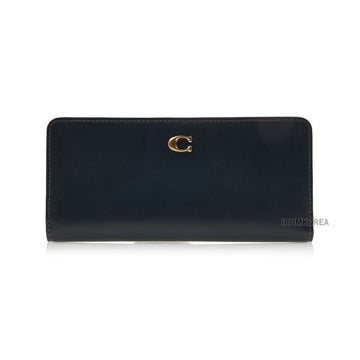 Coach CZ096 B4/BK FW25 Women's Essential Skinny Long Wallet 149349352