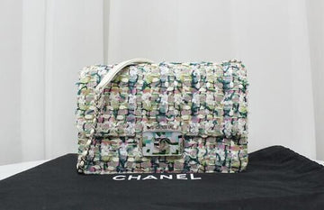 CHANEL Beauty Lock Small Tweed Shoulder Bag A57134 115609586
