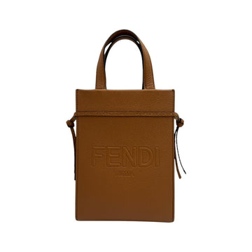 Fendi Go To Shopper Mini Crossbody Bag Brown 7VA584 149361669