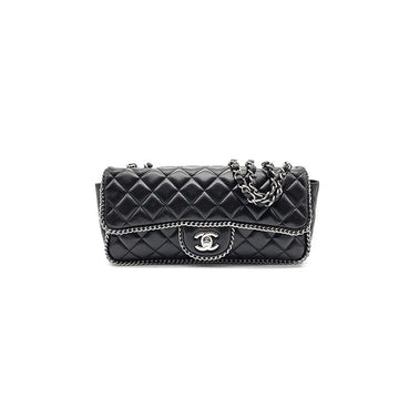 CHANEL Rindsleder Rundkette Baguette Tasche L975189 149363339
